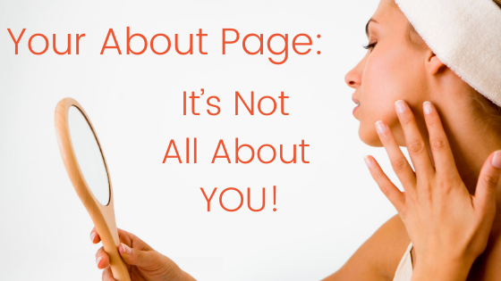 Your About Page Its Not All About YOU - Message Artist