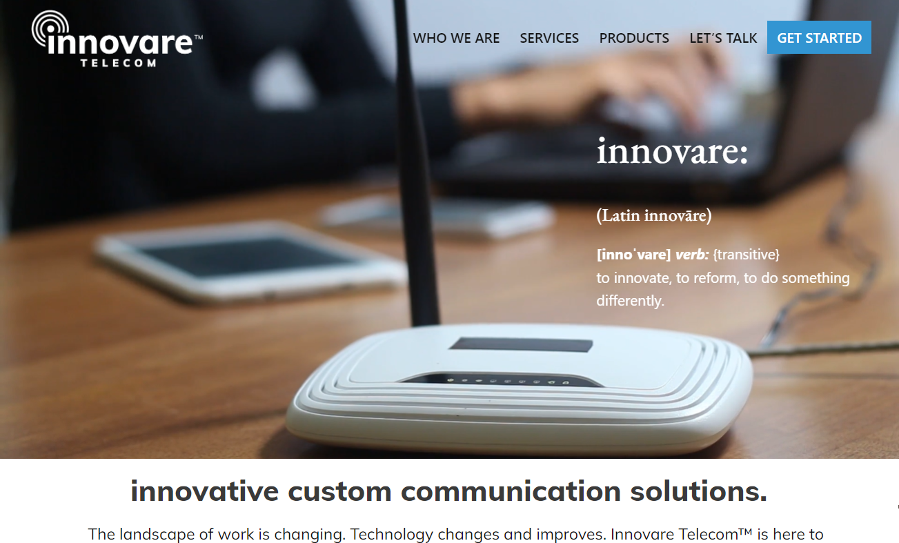 Innovare Telecom - Message Artist Creative Group