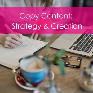 Copy content copywriting and strategy